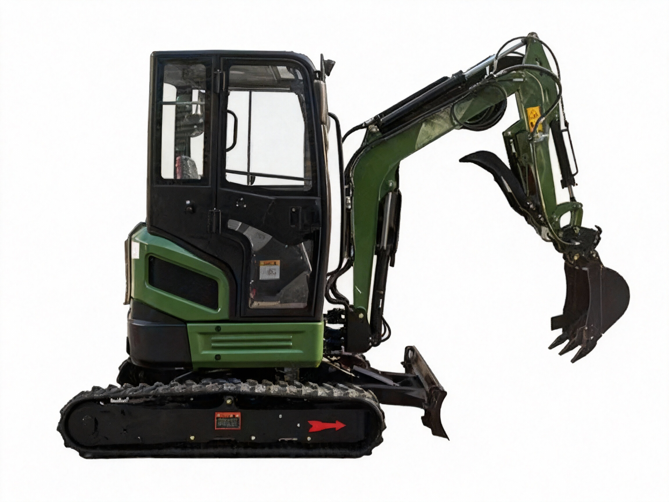 Medium Excavator TE30 - Zero tail swing excavator